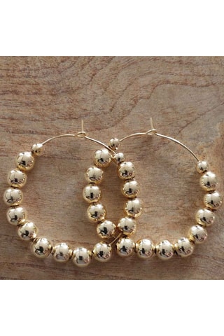 Boucles d'oreilles - Laiton plaqué or