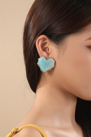 Puces - Plaqué or jaune