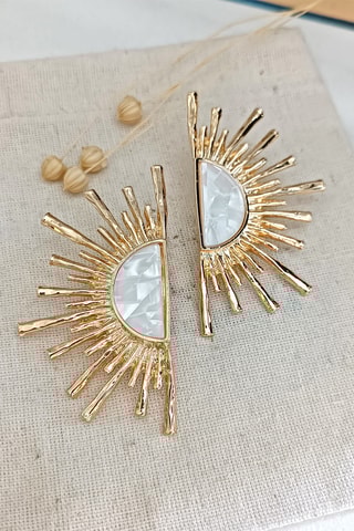 Boucles d'oreilles - Plaqué or jaune