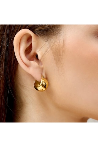 Boucles d'oreilles - Laiton doré plaqué or