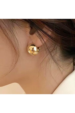 Boucles d'oreilles - Laiton doré plaqué or