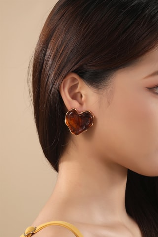 Puces - Plaqué or jaune