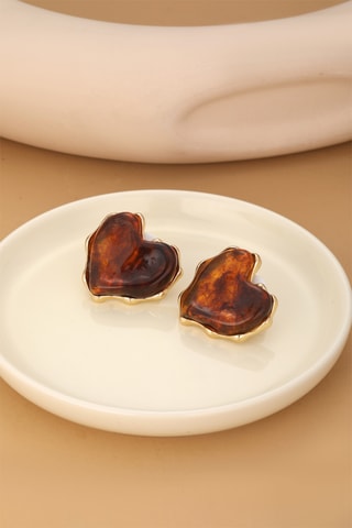 Puces - Plaqué or jaune