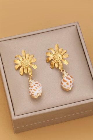 Boucles d'oreilles - Plaqué or jaune