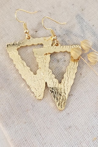 Boucles d'oreilles - Plaqué or jaune