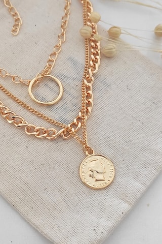 Collier doré à l’or fin jaune