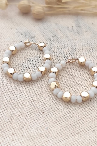 Boucles d'oreilles - Laiton plaqué or