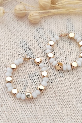 Boucles d'oreilles - Laiton plaqué or