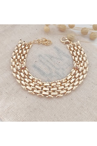 Bracelet - Laiton plaqué or