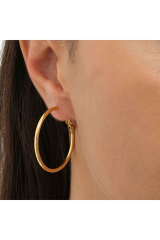 Créoles - Laiton plaqué or