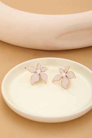 Puces - Plaqué or jaune