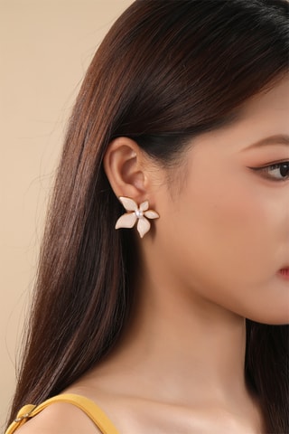 Puces - Plaqué or jaune