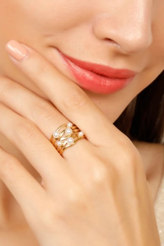 Bague - Plaqué or jaune