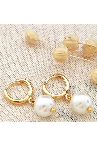 Boucles d'oreilles - Laiton plaqué or