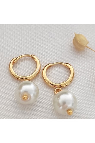 Boucles d'oreilles - Laiton plaqué or