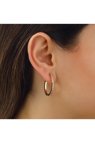 Boucles d'oreilles - Laiton plaqué or