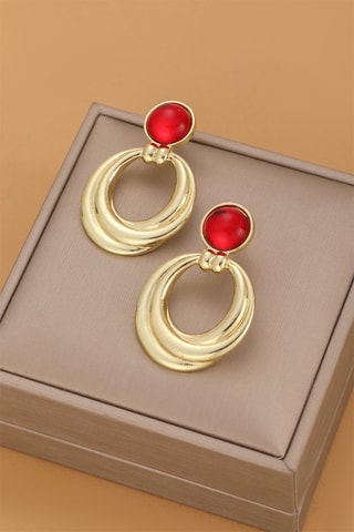 Boucles d'oreilles - Plaqué or jaune