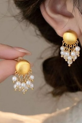 Boucles d'oreilles - Plaqué or jaune
