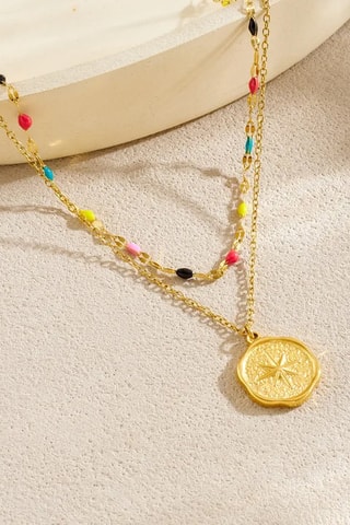 Collier - Plaqué or jaune