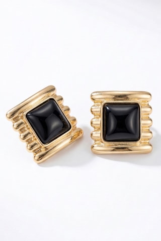 Puces - Plaqué or jaune