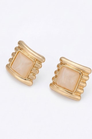 Puces - Plaqué or jaune