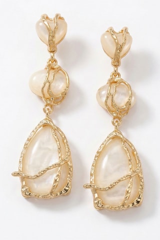 Boucles d'oreilles - Plaqué or jaune