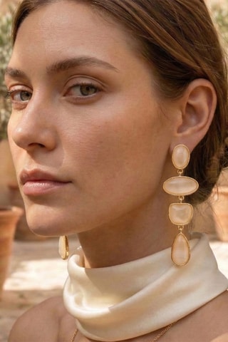 Boucles d'oreilles - Plaqué or jaune