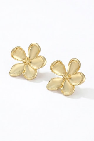 Puces - Plaqué or jaune