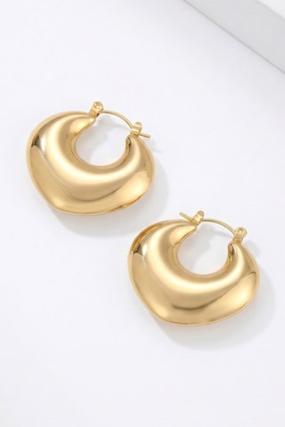 Créoles - Plaqué or jaune