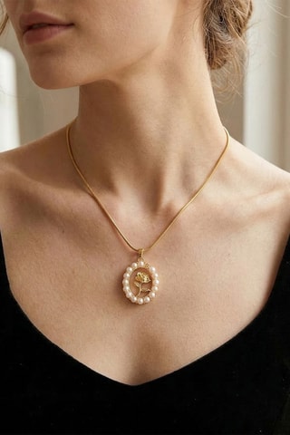 Collier - Plaqué or jaune