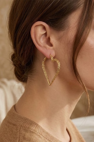 Boucles d'oreilles - Plaqué or jaune