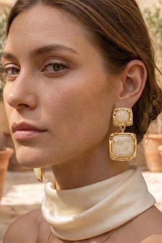 Boucles d'oreilles - Plaqué or jaune