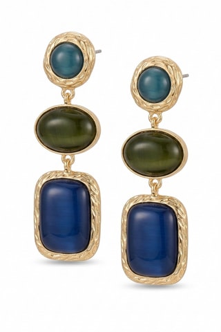 Boucles d'oreilles - Plaqué or jaune