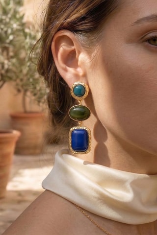 Boucles d'oreilles - Plaqué or jaune