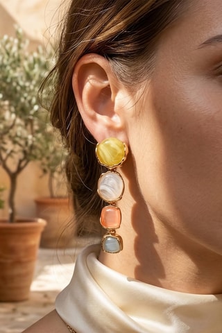 Boucles d'oreilles - Plaqué or jaune