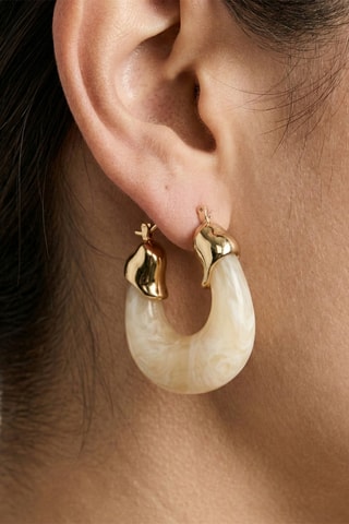 Créoles - Plaqué or jaune