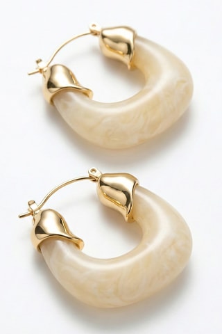 Créoles - Plaqué or jaune