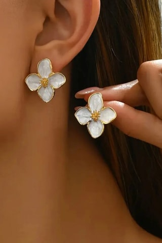 Puces - Plaqué or jaune