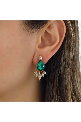 Boucles d'oreilles - Laiton plaqué or