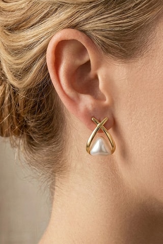 Puces - Plaqué or jaune