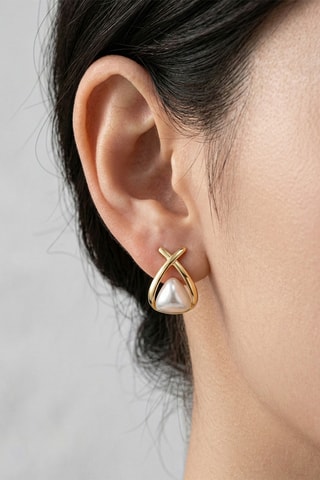 Puces - Plaqué or jaune