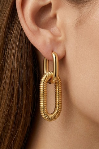 Boucles d'oreilles - Plaqué or jaune