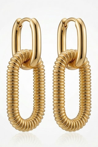 Boucles d'oreilles - Plaqué or jaune