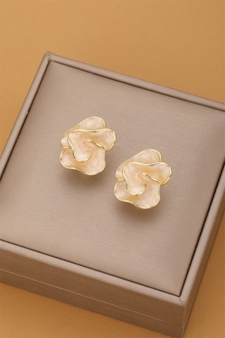 Puces - Plaqué or jaune