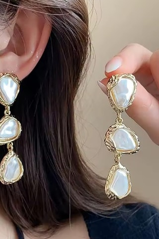 Boucles d'oreilles - Plaqué or jaune