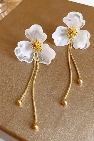 Puces - Plaqué or jaune