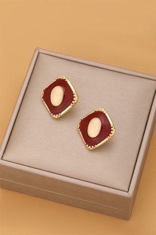 Puces - Plaqué or jaune