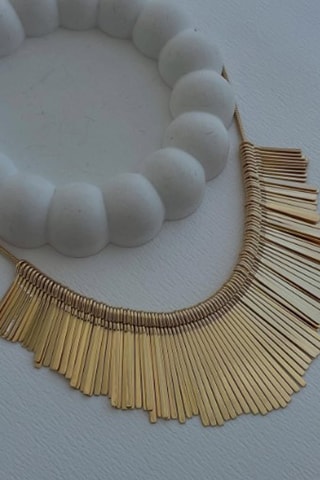 Collier - Plaqué or jaune