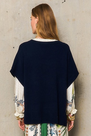 Maglia in lana Aina - Blu