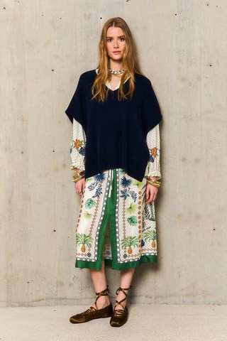 Maglia in lana Aina - Blu